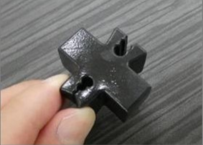 アクリル樹脂によるゴムのような造形（製造用部品）