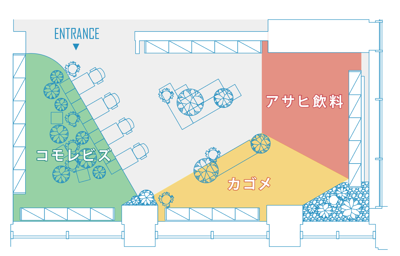 会場レイアウト