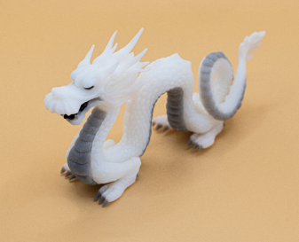 龍の模型