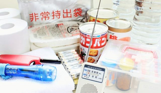 非常持出袋の調整